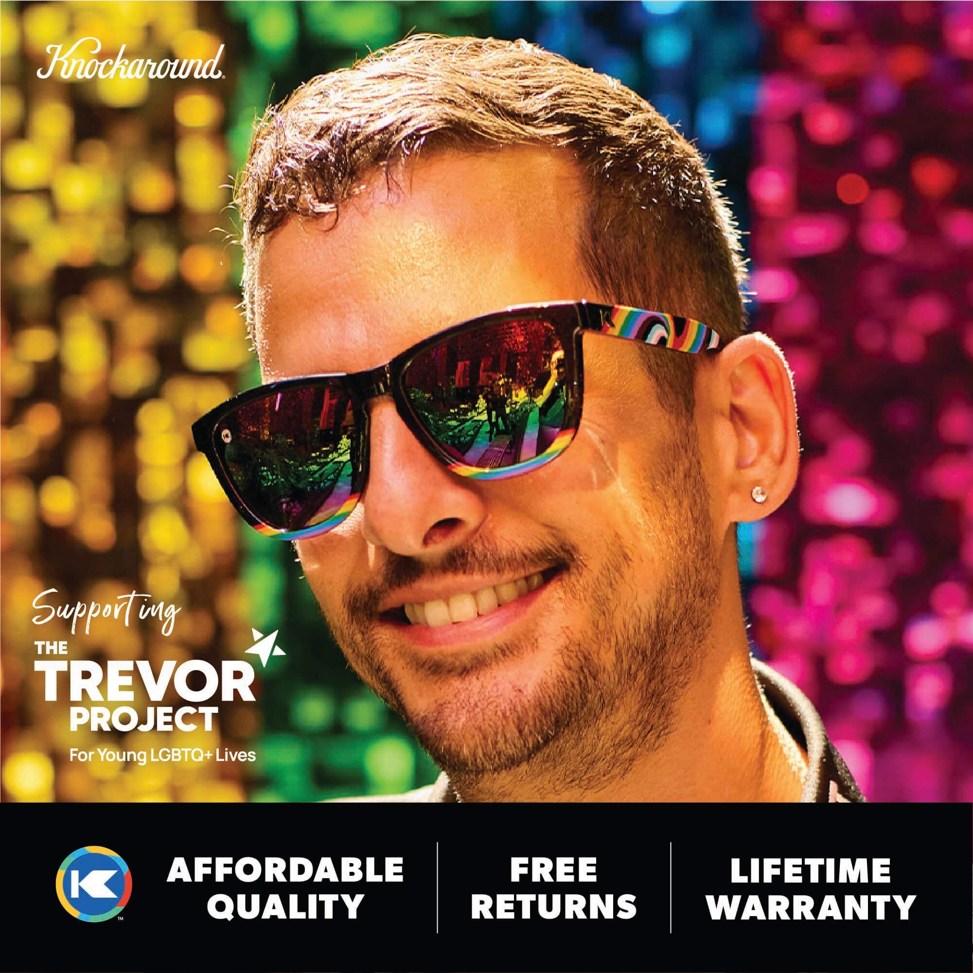 Rainbow on My Parade Premiums Sunglasses