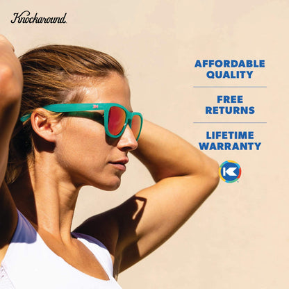 Aquamarine / Fuchsia Premiums Sport Sunglasses