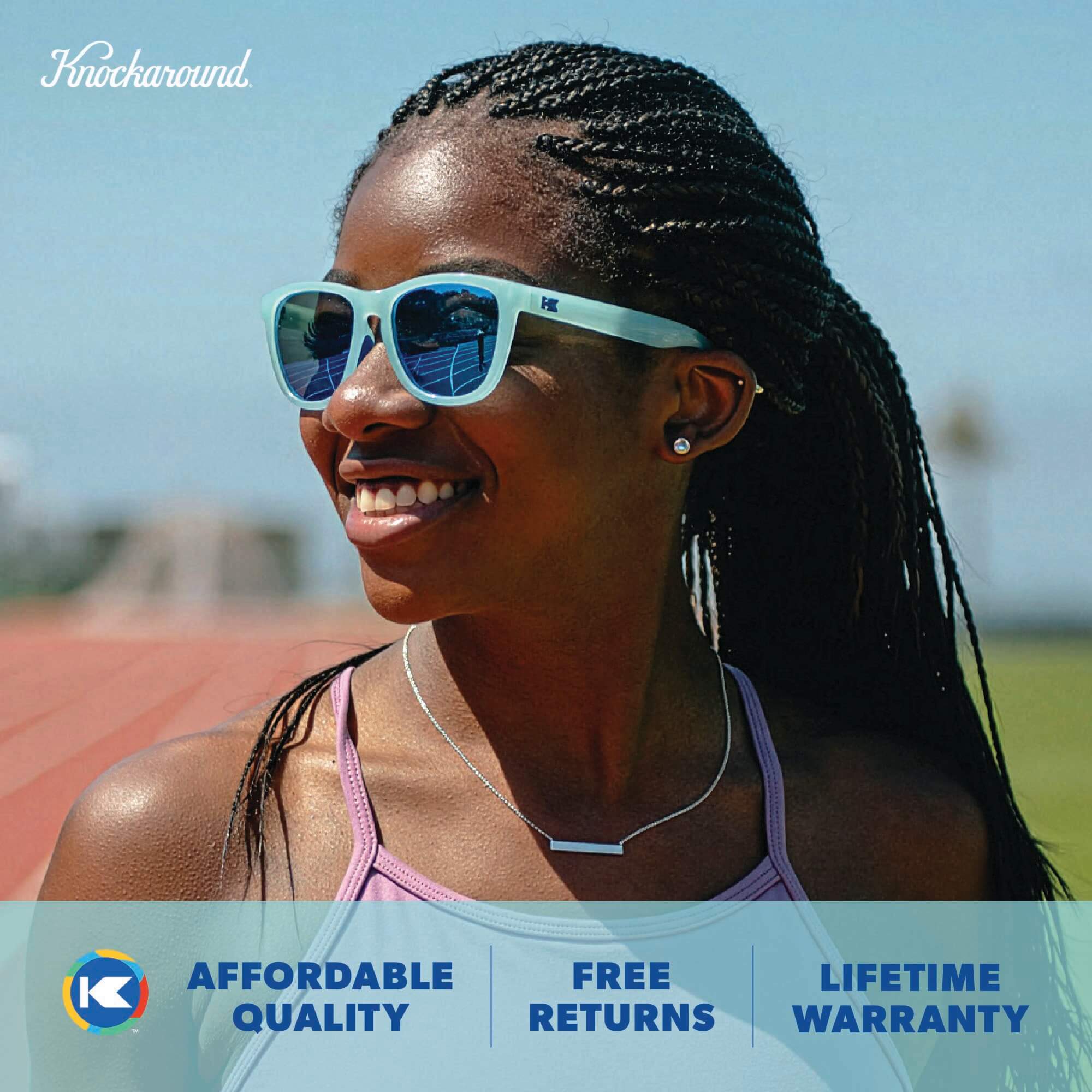 Icy Blue / Moonshine Premiums Sport Sunglasses