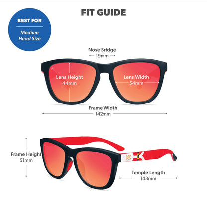Santa Claus Premiums Sport Sunglasses, Fit Guide