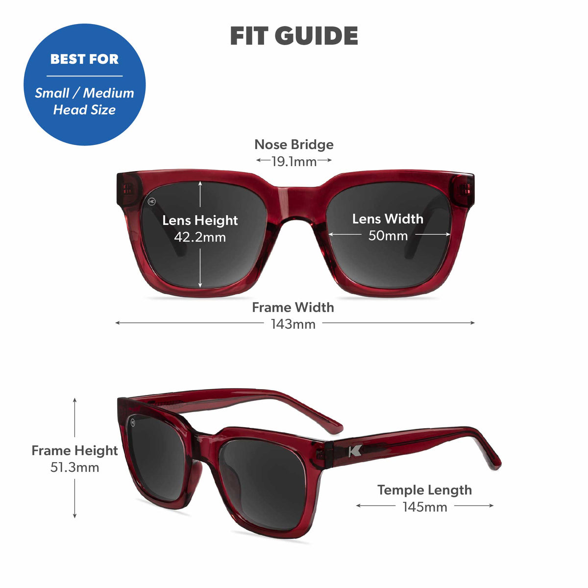 Songbirds Square Lightweight UV400 Trendy Sunglasses 