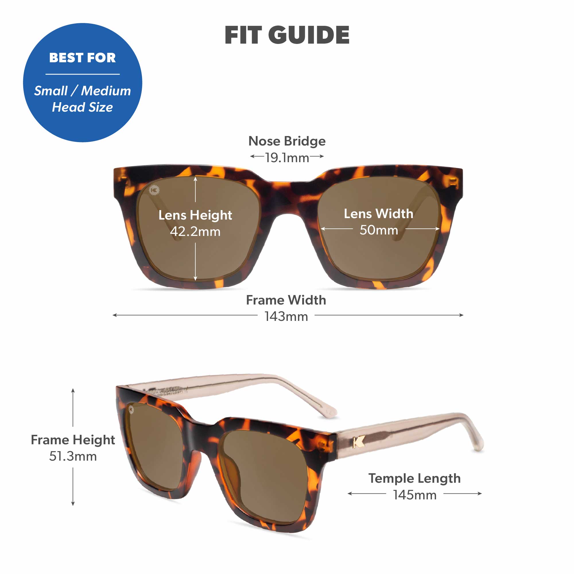 Sonoma Dawn Songbirds Sunglasses, Fit Guide