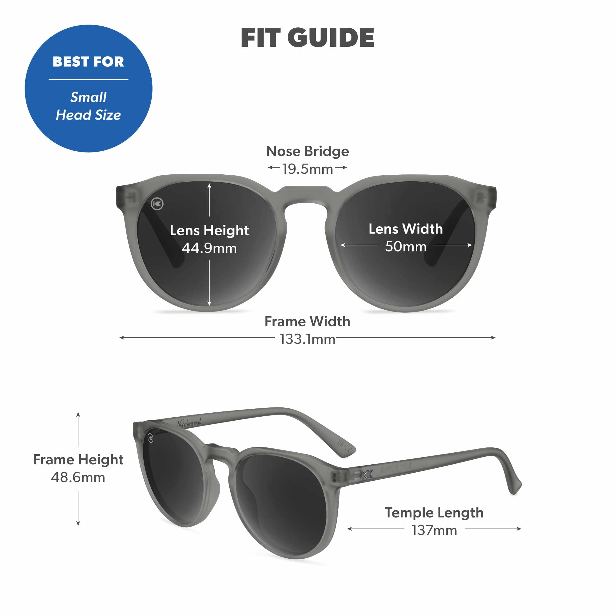 Shadow Catchers Tide Pools Sunglasses, Fit Guide