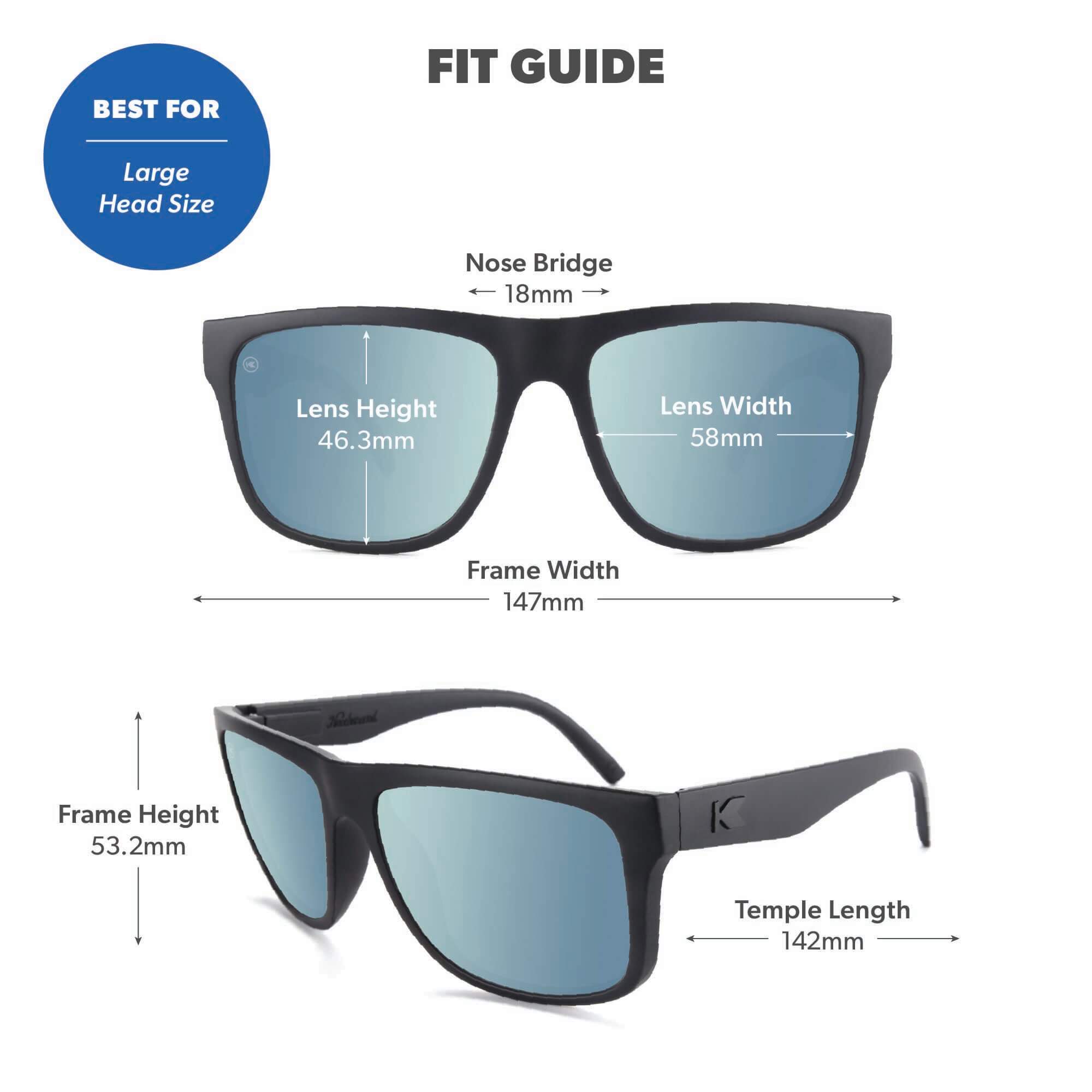 Torrey Pines Square Polarized Sunglasses for Men UV400 | Knockaround
