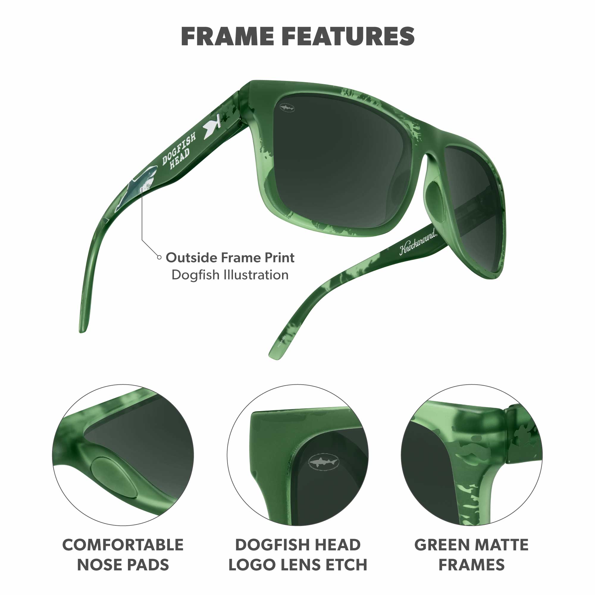 Dogfish Head Torrey Pines Sport Sunglasses | Knockaround.com