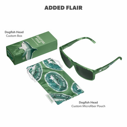 Dogfish Head Torrey Pines Sport Sunglasses, Pouch