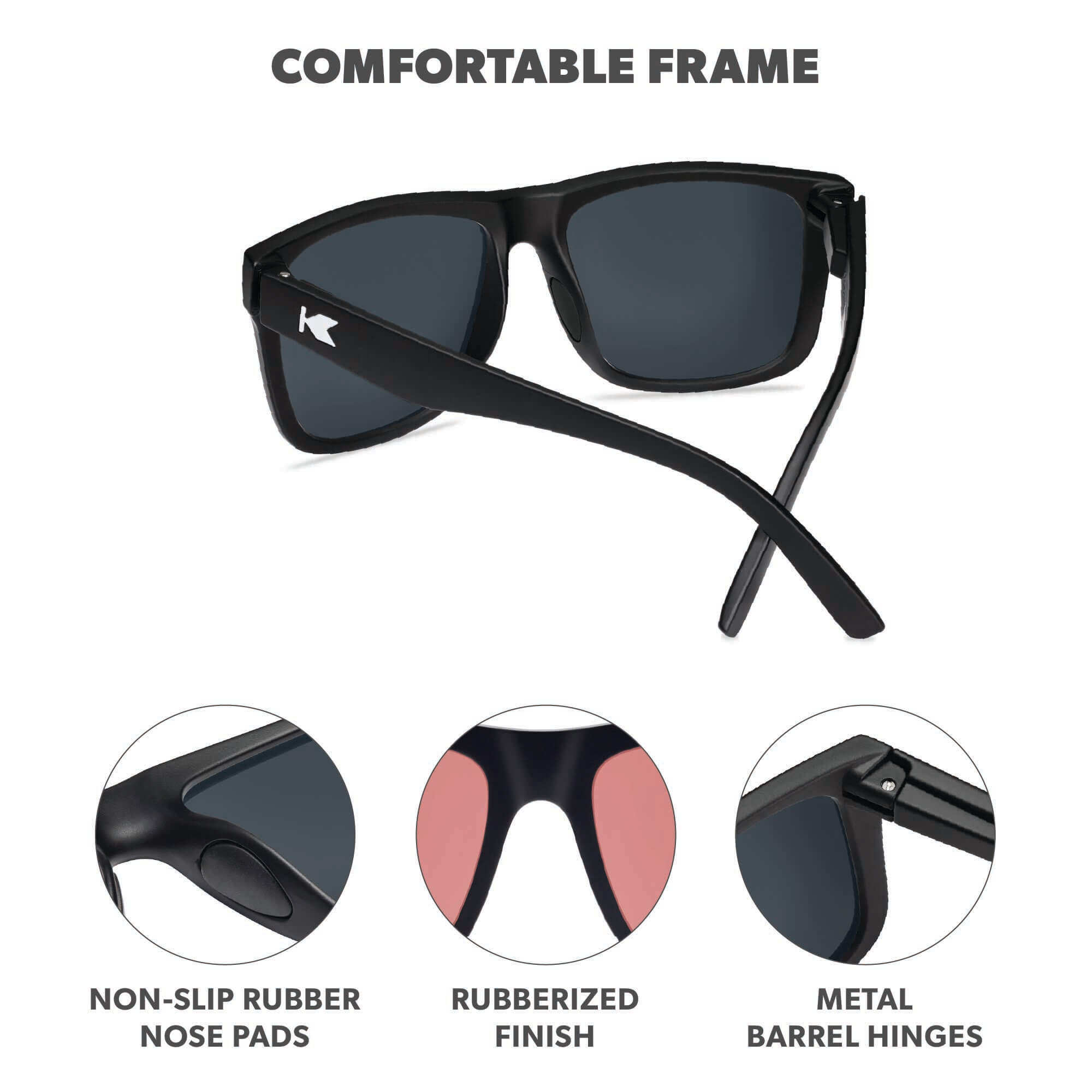 Fairway Torrey Pines Sport Sunglasses, Frame Features