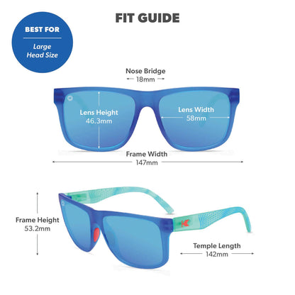 Hill Charge Torrey Pines Sport Sunglasses, Fit Guide