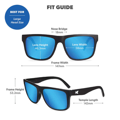 Moonshot Torrey Pines Sport Sunglasses, Fit Guide