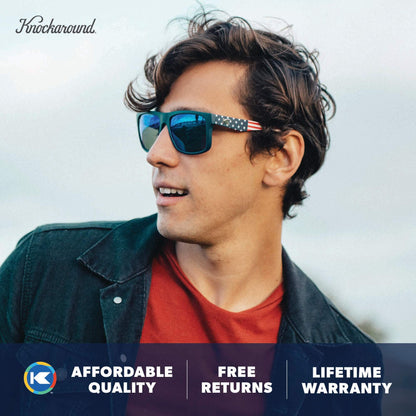 Star Spangled Torrey Pines Sunglasses