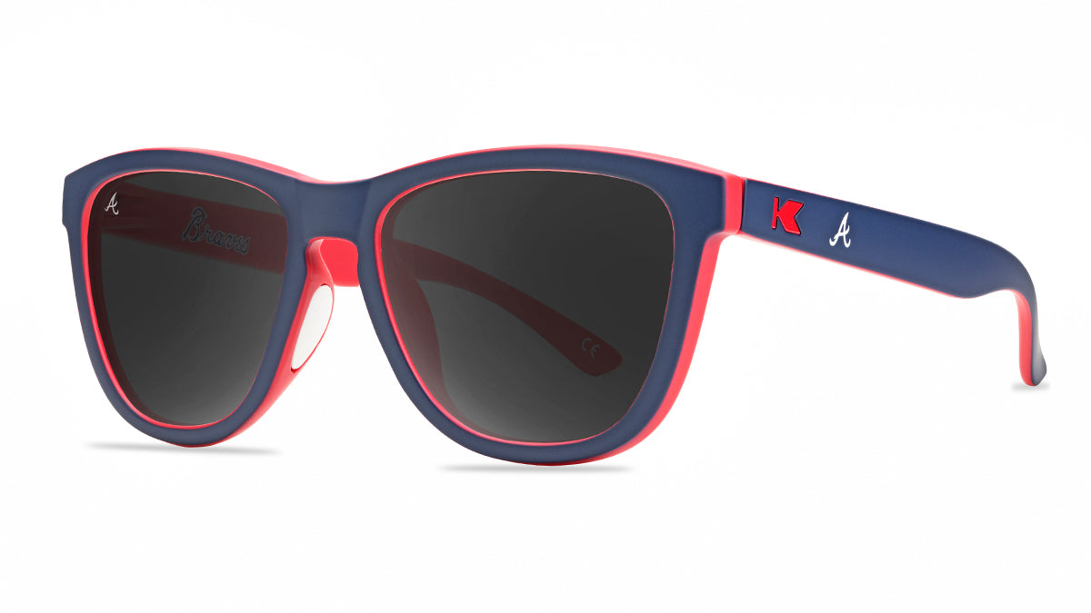 Knockaround and Atlanta Braves Sunglasses, Threequarter
