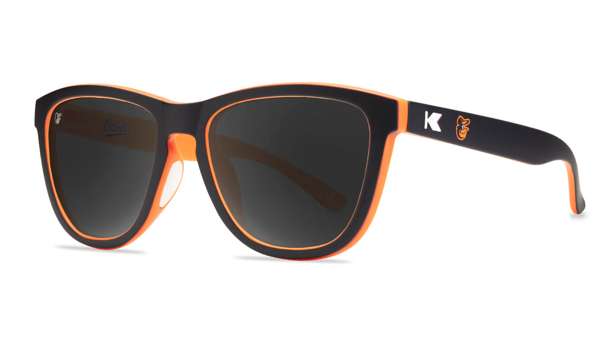 Knockaround and Baltimore Orioles Sunglasses, Threequarter