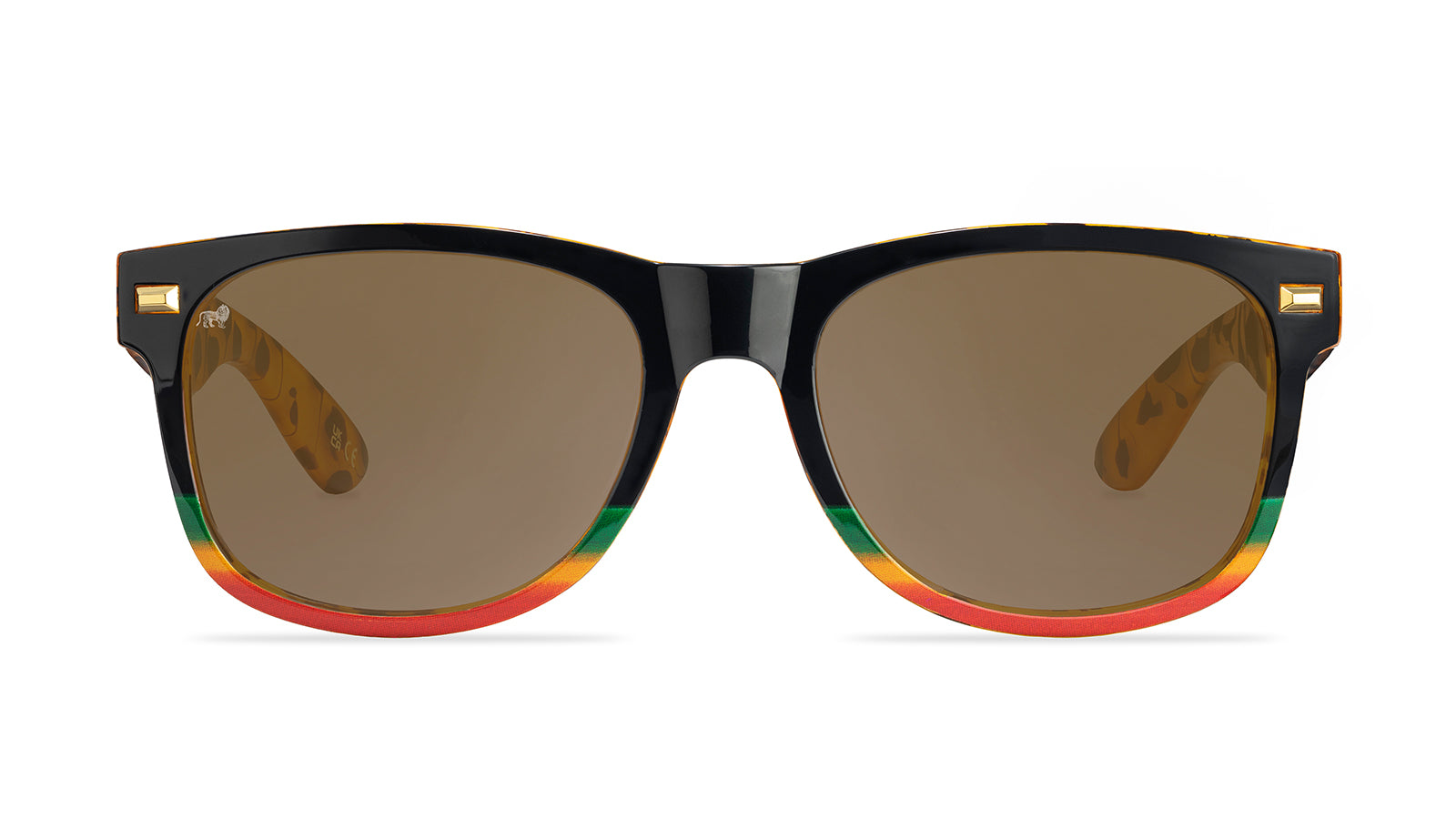 Knockaround x Bob Marley Fort Knocks Sunglasses, Front