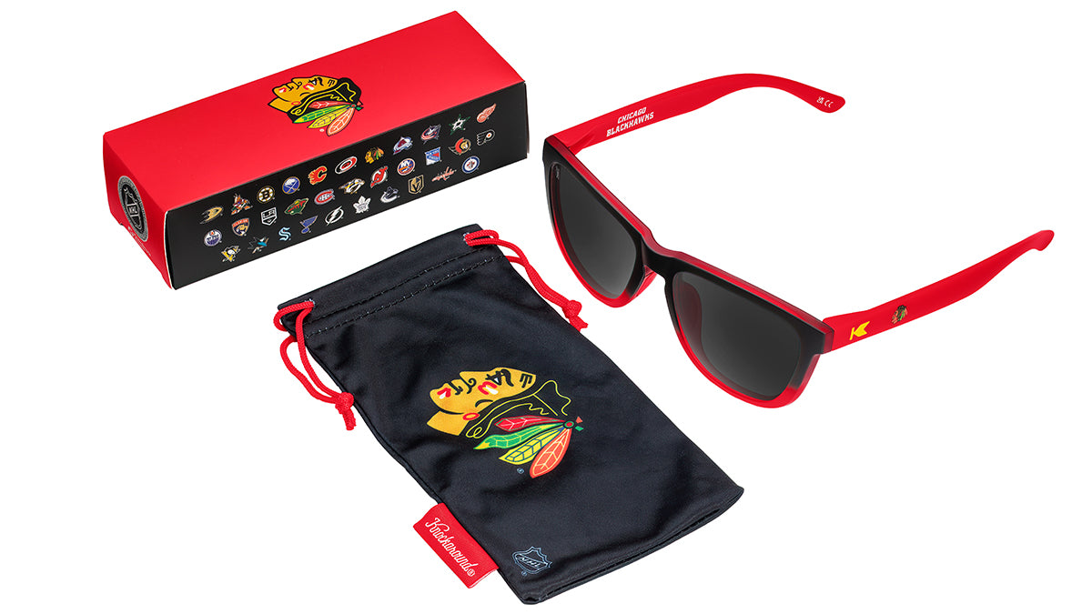 Knockaround Chicago Blackhawks Sunglasses, Set