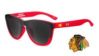 Knockaround Chicago Blackhawks Sunglasses, Flyover