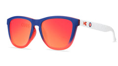 Knockaround and Chicago Cubs Sport Sunglasses, Threequarter