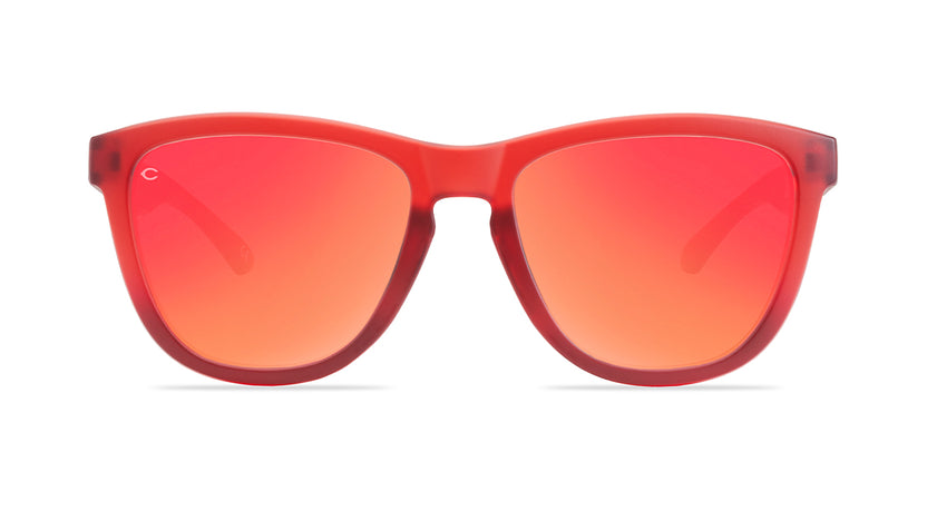 Knockaround and Cincinnati Red Sunglasses, Front
