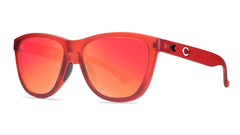 Knockaround and Cincinnati Red Sunglasses, Threequarter
