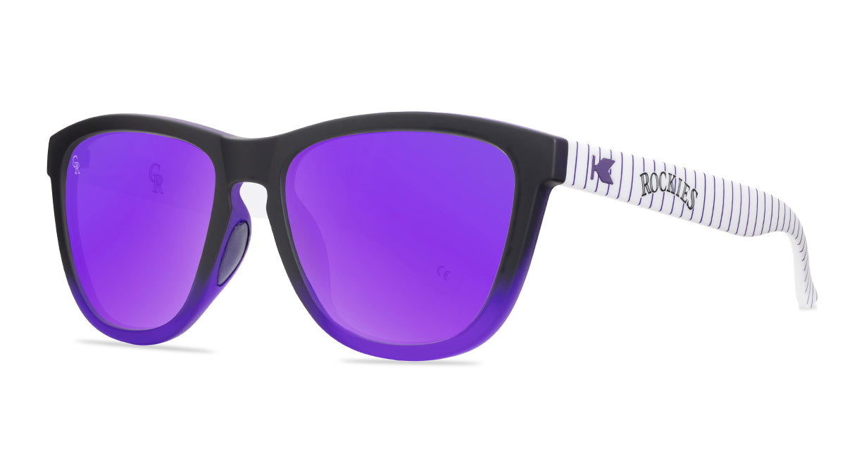 Knockaround Colorado Rockies Sunglasses, Threequarter