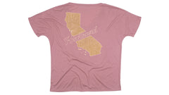Knockaround Golden Terrain Women's Tee, Back