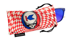 Knockaround Grateful Dead Steal Your Face Sunglasses, Pouch