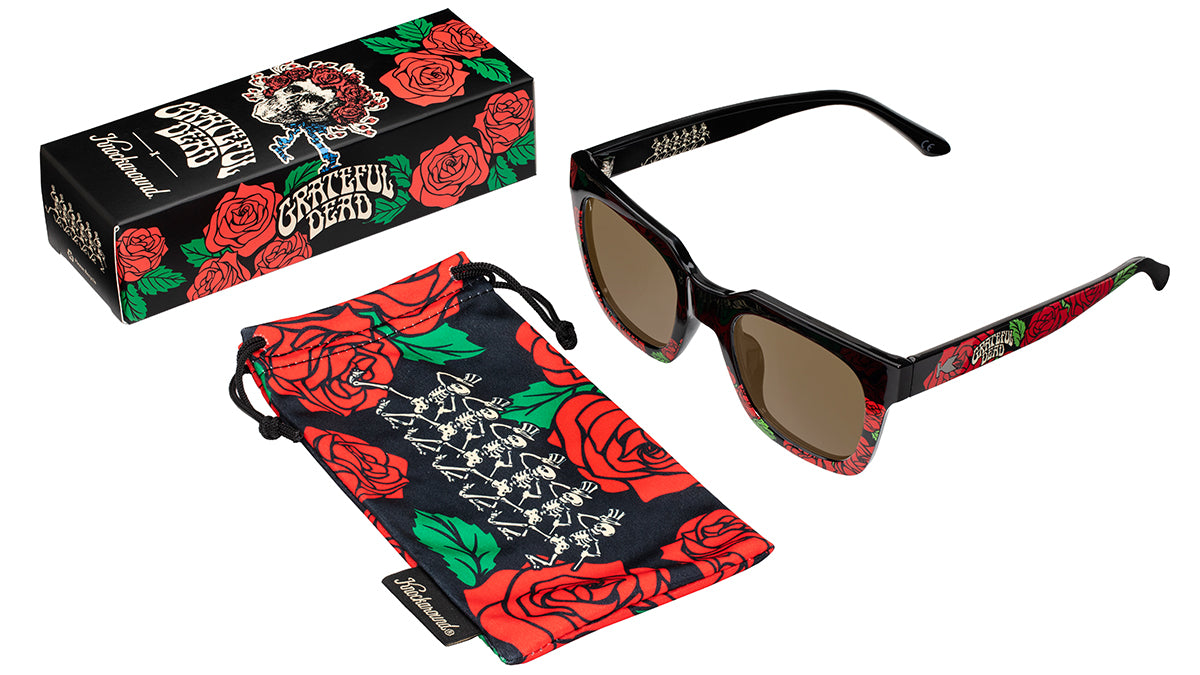 Knockaround Grateful Dead Roses Sunglasses, Set