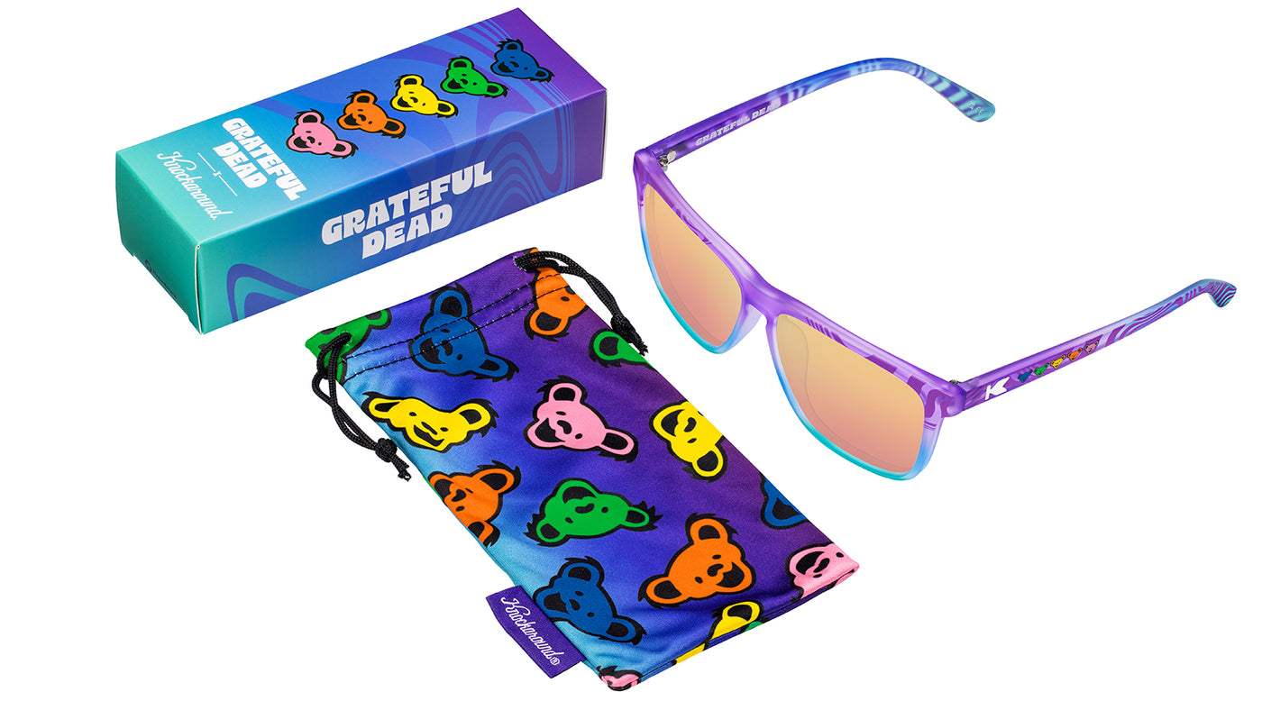 Grateful Dead Trippy Bears Fast Lanes Sunglasses, Set