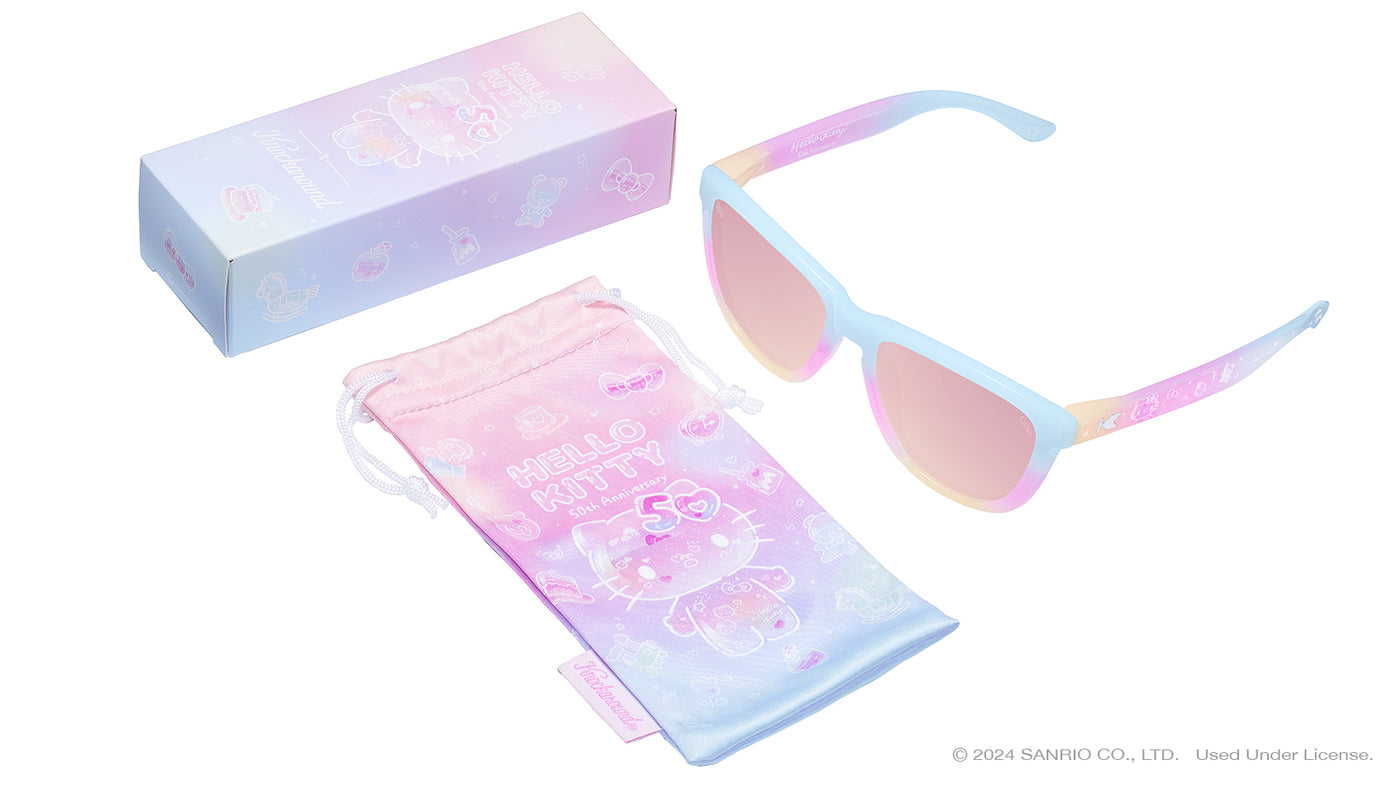 Knockaround and Hello Kitty 50th Anniversary Premiums Sunglasses, Set