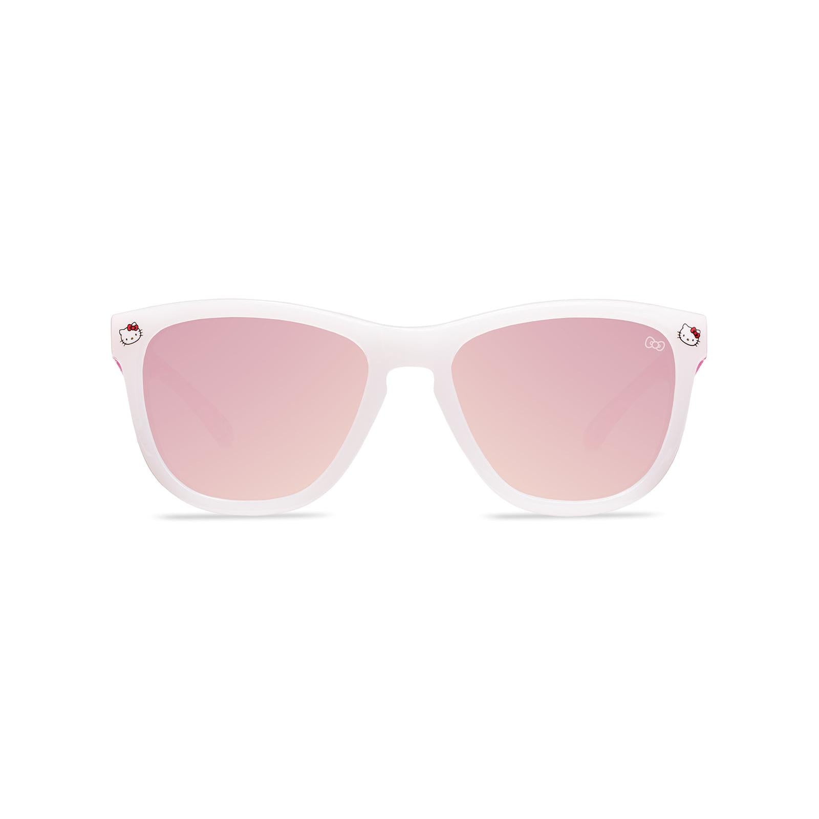 Polarized Hello Kitty Kids Sunglasses with Pink Lenses, Ages 1-8