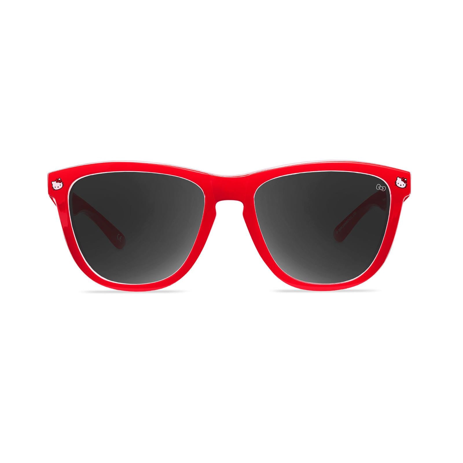 Lunettes de soleil hello kitty rouge nœud jaune - Boutique hello kitty Lunettes de soleil hello kitty rouge nœud jaune - Boutique hello kitty