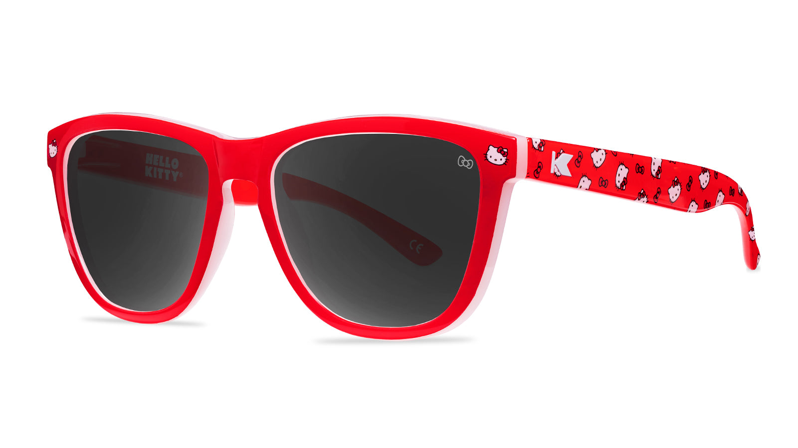 Knockaround and Hello Kitty Premiums Sunglasses, Threequarter