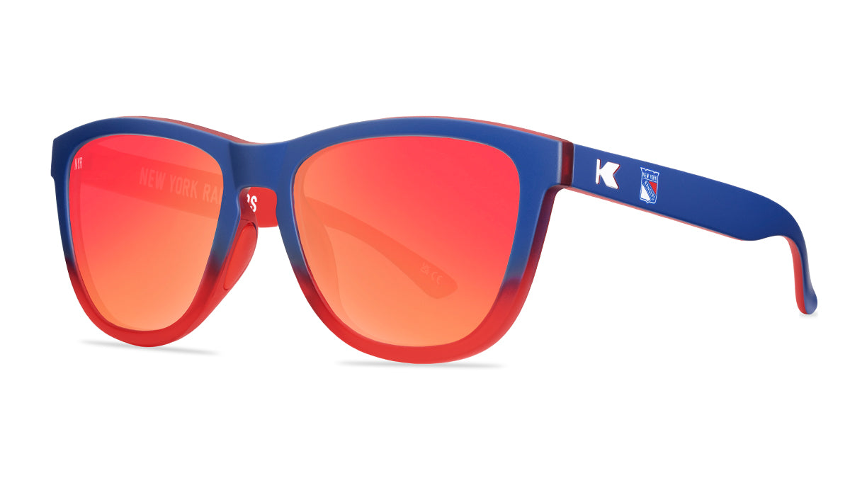 Knockaround New York Rangers Sunglasses, Threequarter