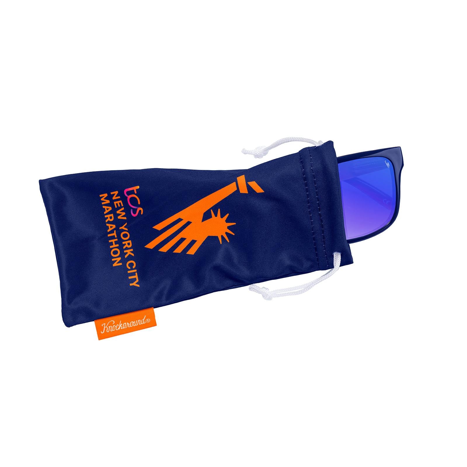 Polarized New York City Marathon Sport Running Sunglasses, Large Heads