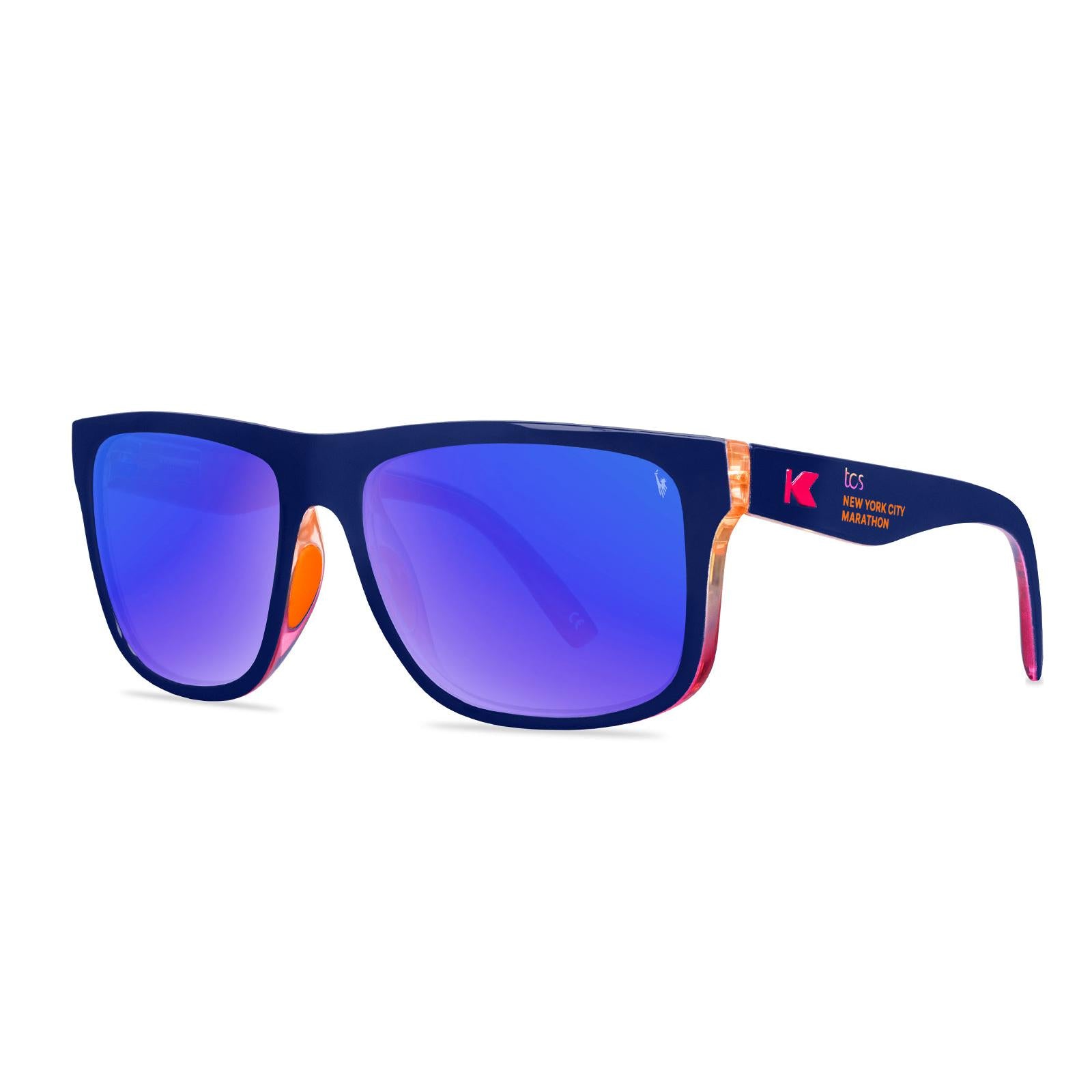 Polarized New York City Marathon Sport Running Sunglasses, Large Heads