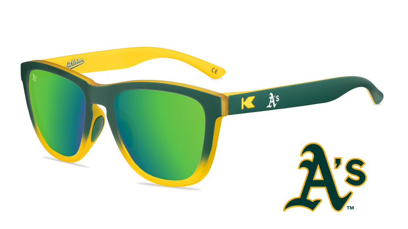 Knockaround Oakland Athletics Sunglasses, Flyover