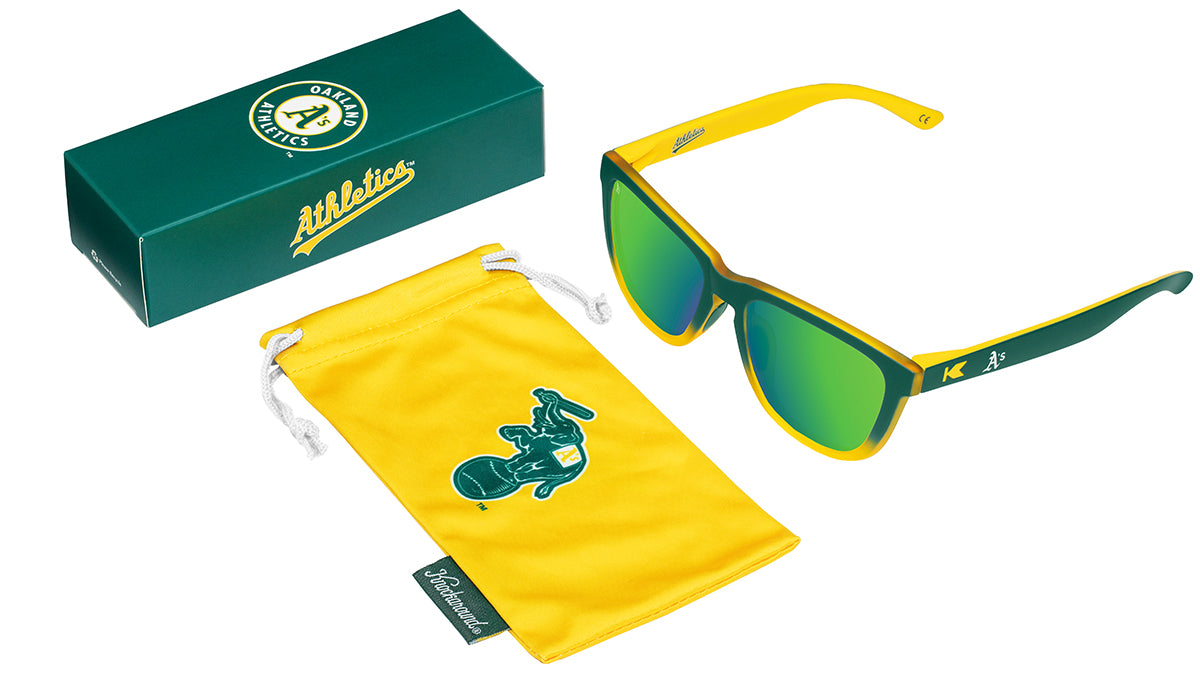 Knockaround Oakland Athletics Sunglasses, Set