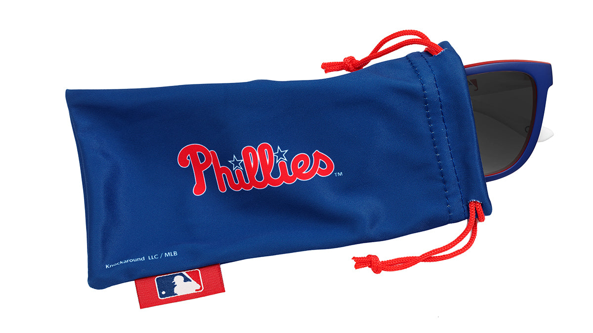 Knockaround Philadelphia Phillies Sunglasses, Pouch