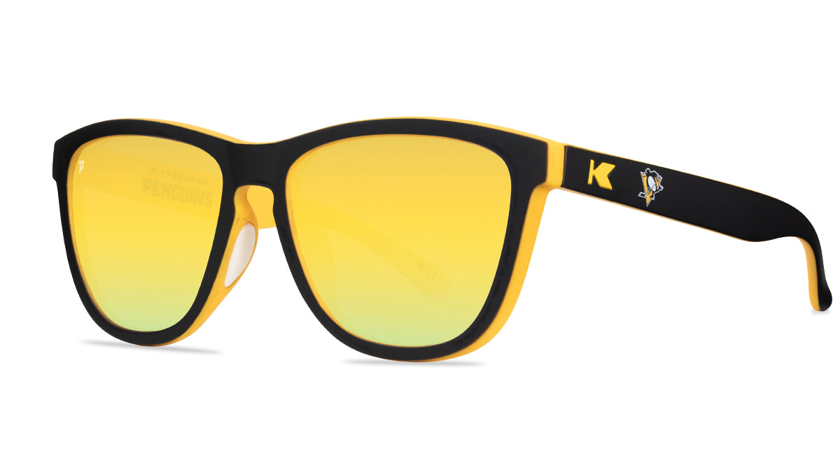 Knockaround Pittsburgh Penguins Sunglasses, Threequarter