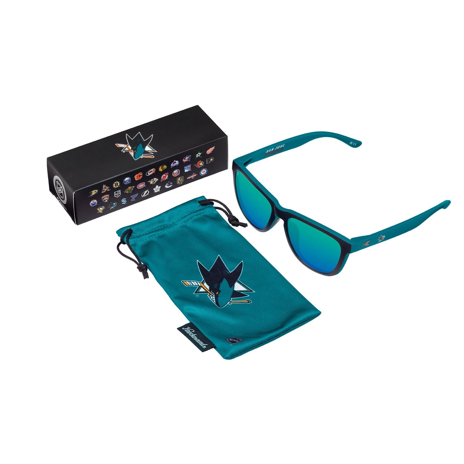shamos goggles Knockaround San Jose Sharks Sunglasses