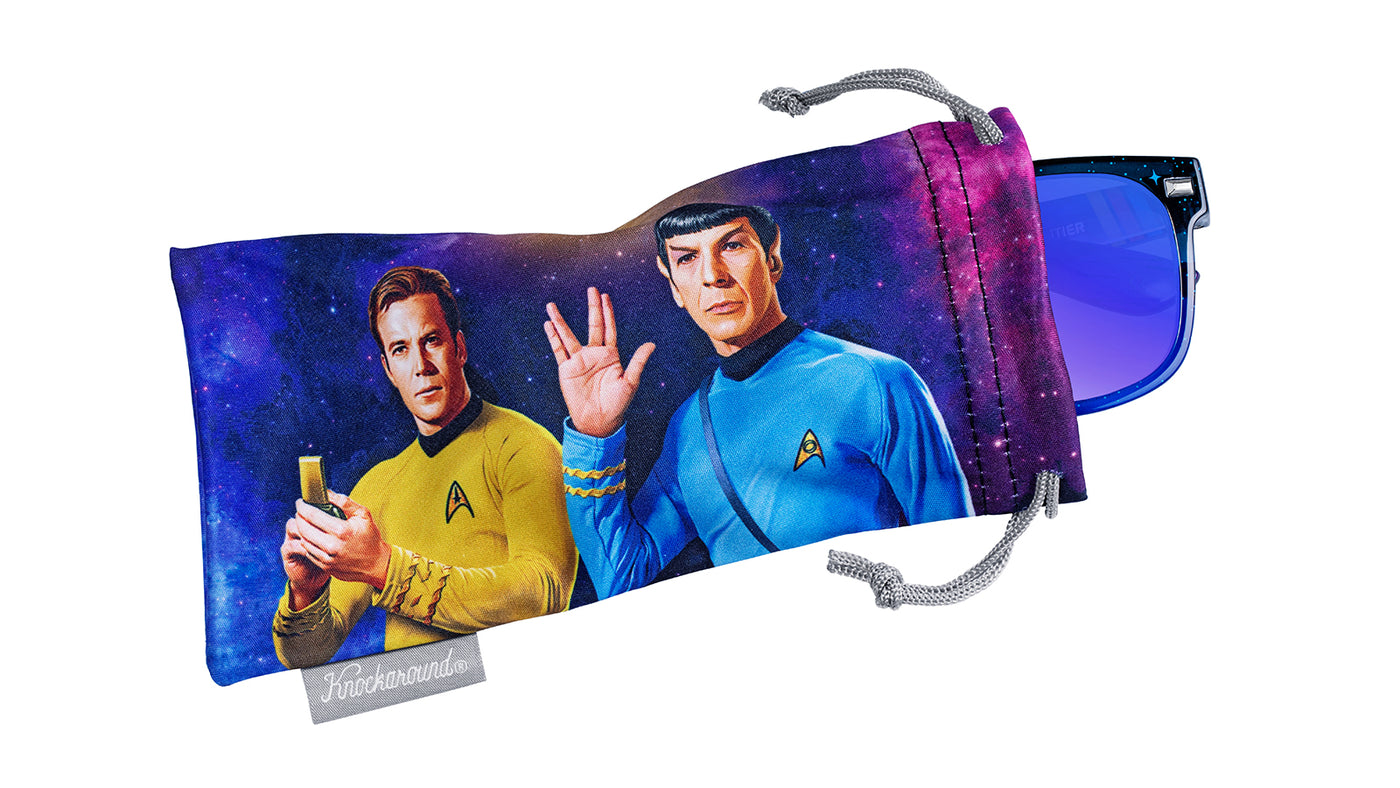 Knockaround and Star Trek Fort Knocks Sunglasses, Pouch