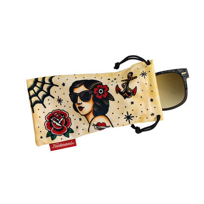 Limited Edition Steady Hand Fort Knocks Sunglasses, Pouch