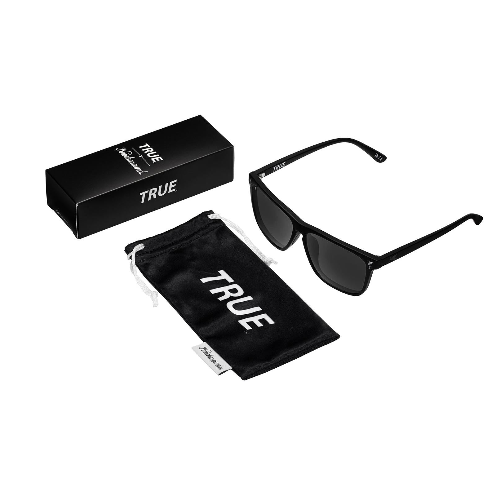 Men's Oversized Square Sunglasses - Flat Black Lens - Outdoor Sports Shades