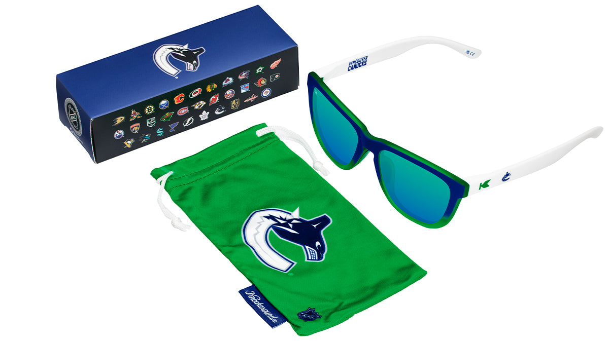 Knockaround Vancouver Canucks Sunglasses. Set