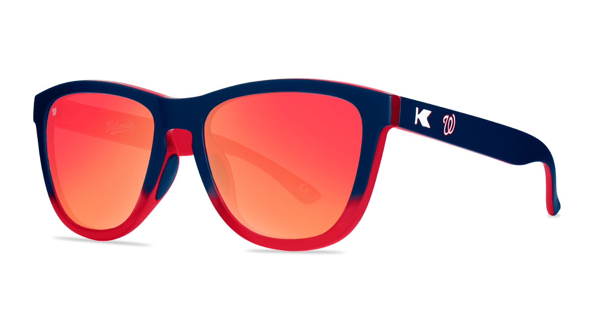 Knockaround Washington Nationals Sunglasses, Threequarter