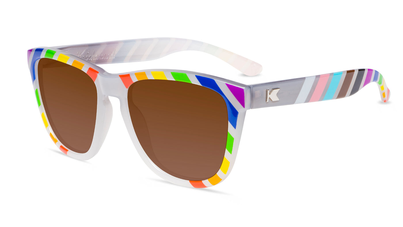 Pride Premiums Prescription Sunglasses with Brown  Lens, Flyover