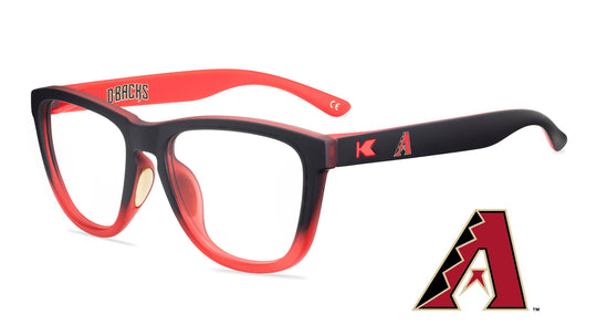 Arizona Diamondbacks Premiums Sport Prescription Sunglasses with Clear Lens, Flyover