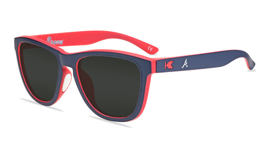Atlanta Braves Premiums Sport Prescription Sunglasses with Grey Lens, Flyover