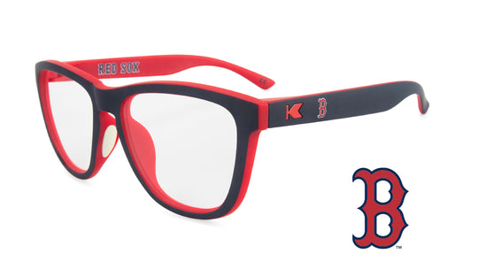 Boston Red Sox Premiums Sport Prescription Sunglasses with Clear Lens, Flyover