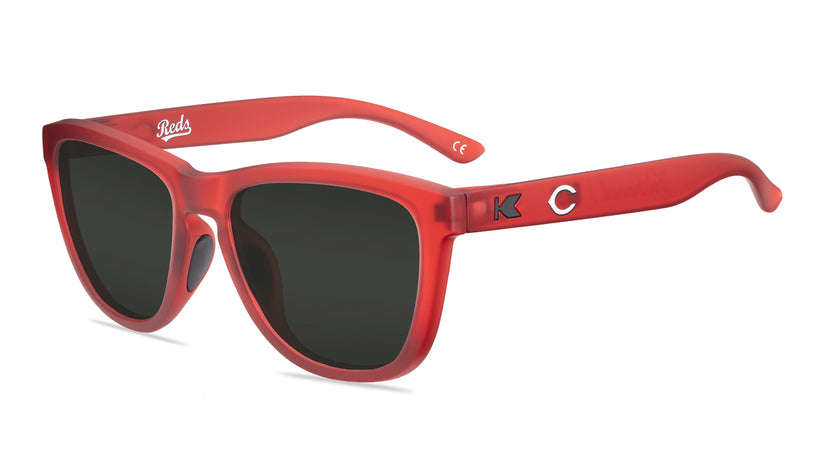 Cincinnati Reds Premiums Sport Prescription Sunglasses with Grey Lens, Flyover