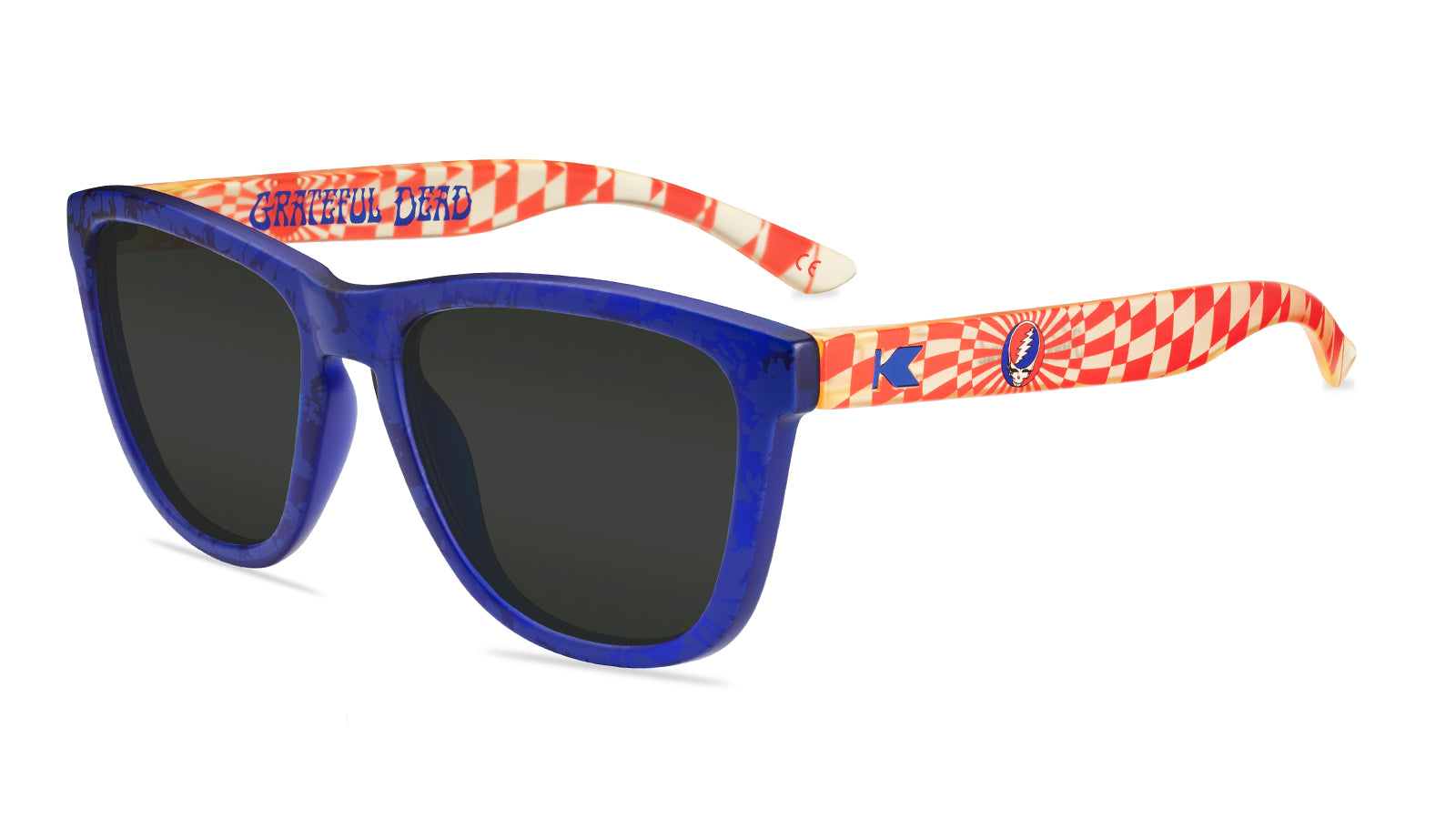 Grateful Dead Steal Your Face Premiums Prescription Eyeglasses with Grey Lens, Flyover
